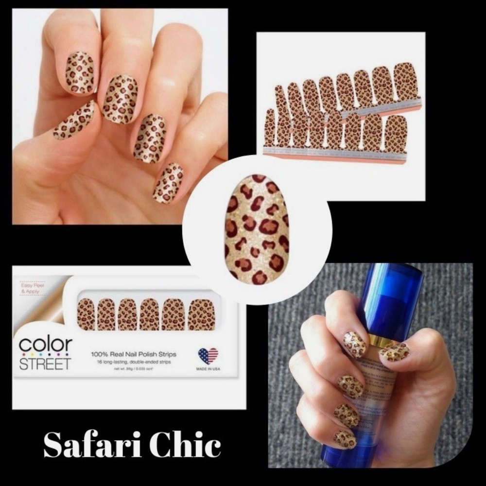 Safari Chic: Color Street Nail Polish Strips